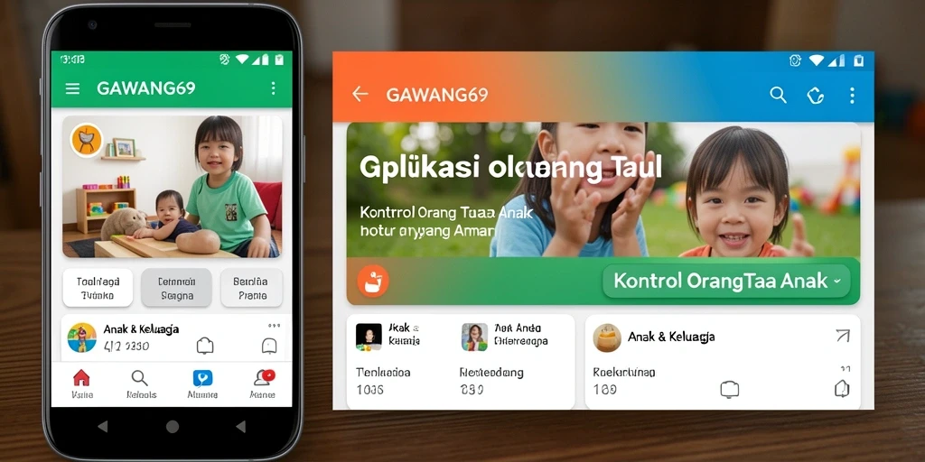 Antarmuka GAWANG69 yang mudah digunakan untuk kontrol orang tua.