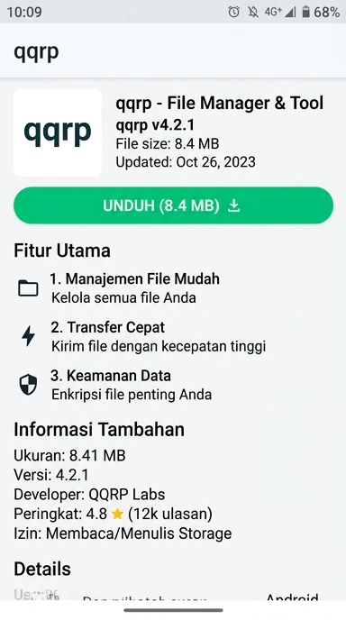 Unduh dan Instal APK qqrp di Android Anda